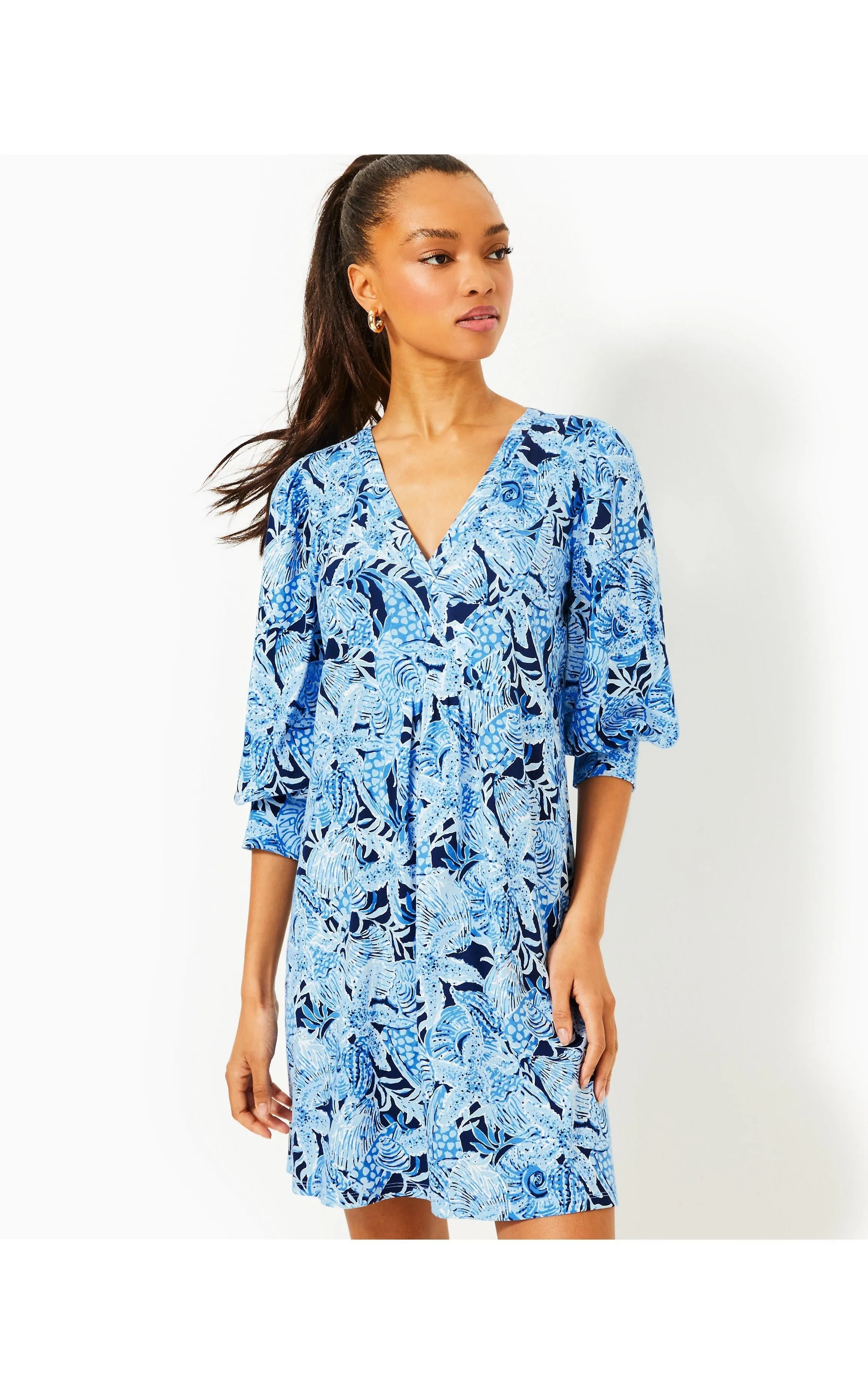 Cass Dress Coastal Constellation