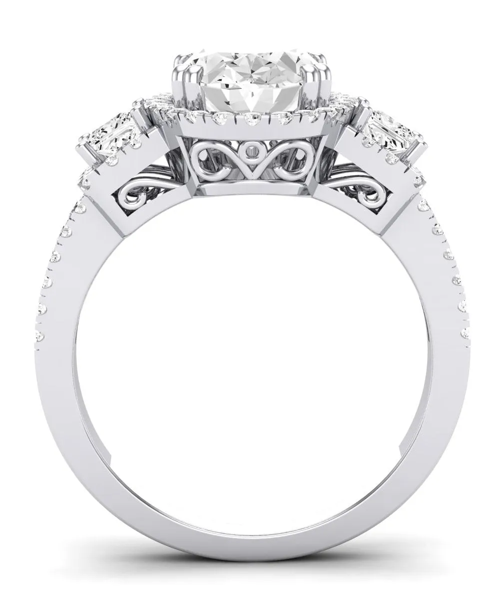 Erica - Oval Lab Diamond Engagement Ring (IGI Certified)