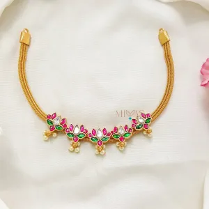 Ethnic beauty Kundan Jadau Lotus Choker