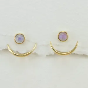 Healing Crescent Earrings