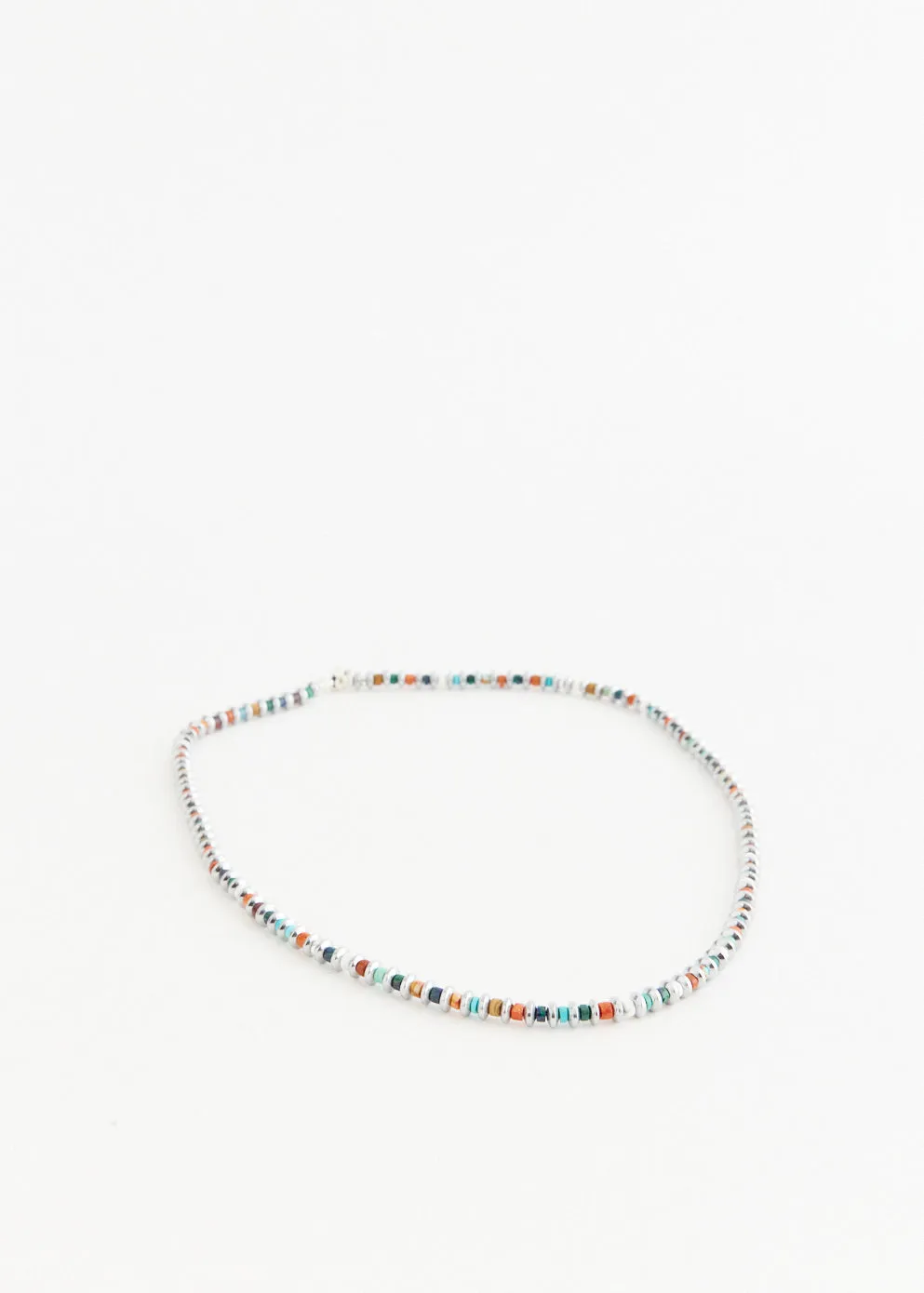Hematite Roundel Necklace