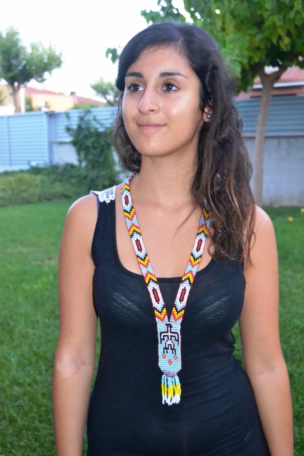 J32-Handmade Beads Necklace