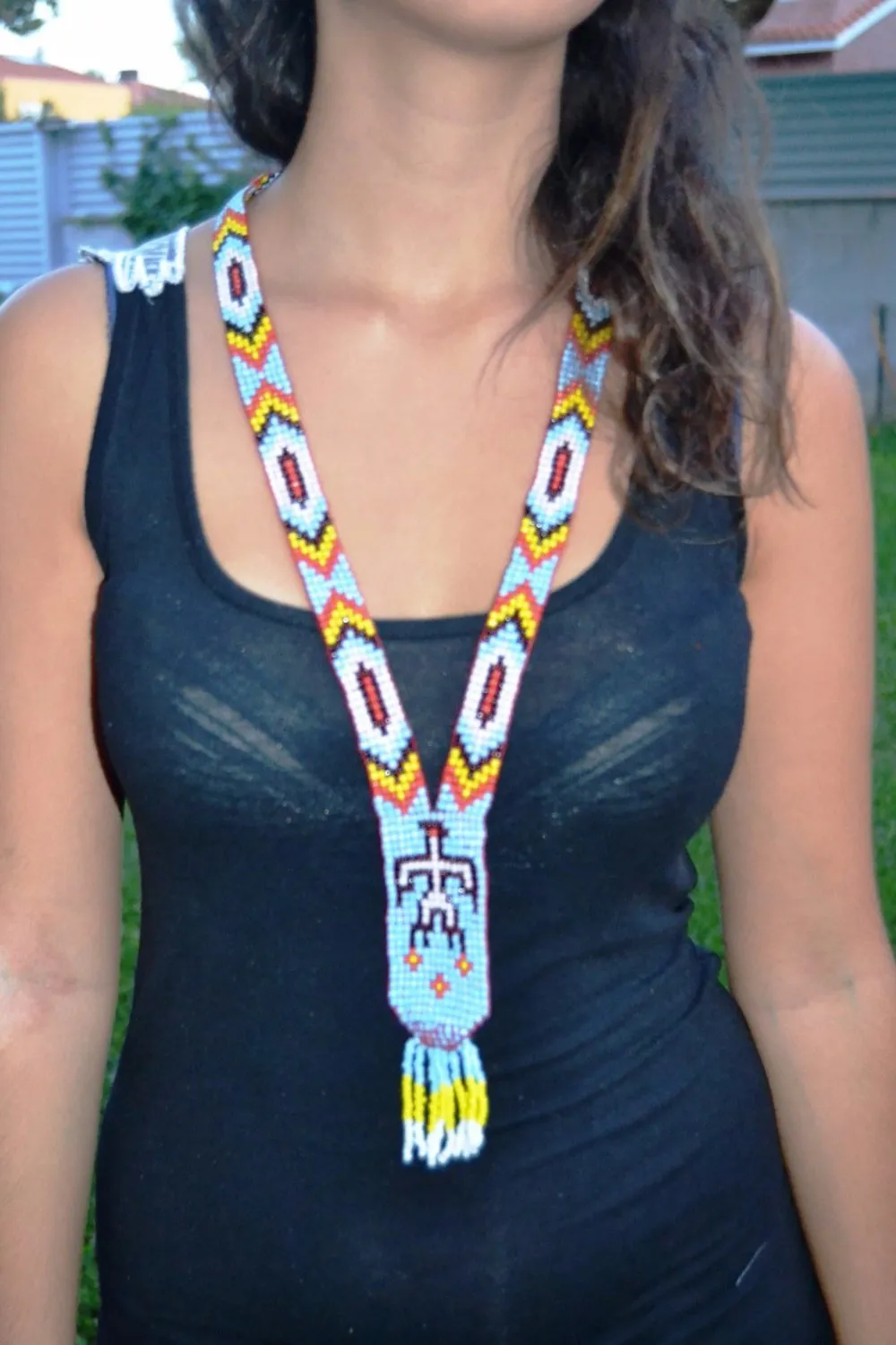 J32-Handmade Beads Necklace