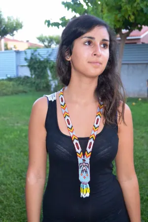 J32-Handmade Beads Necklace