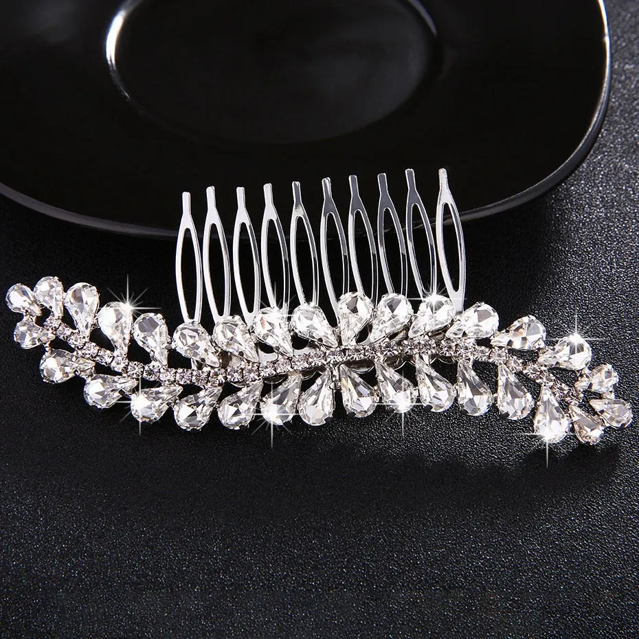 Lalita Bridal Crystal Hair Comb