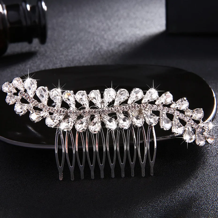 Lalita Bridal Crystal Hair Comb
