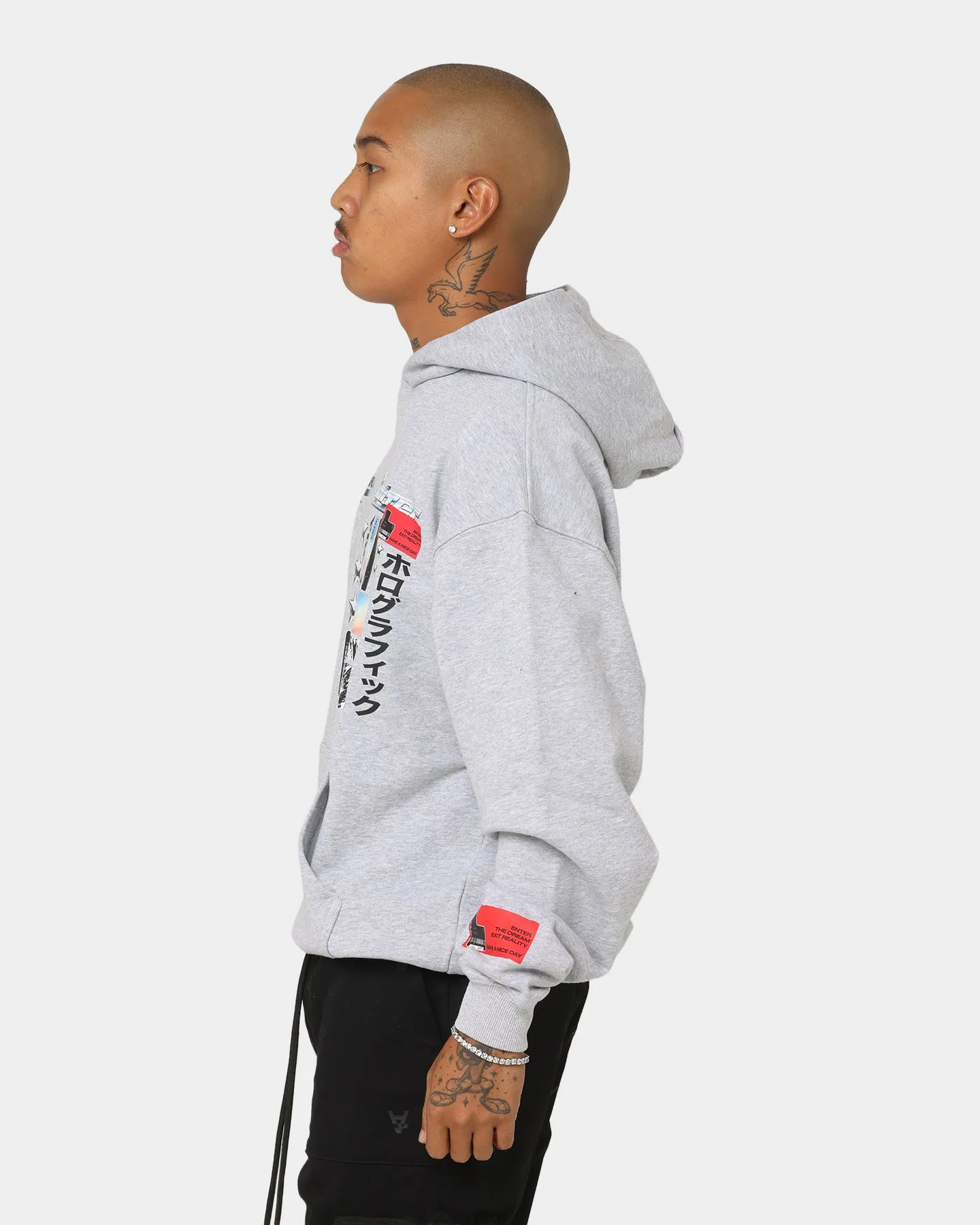 Loiter Constellation Hoodie Grey
