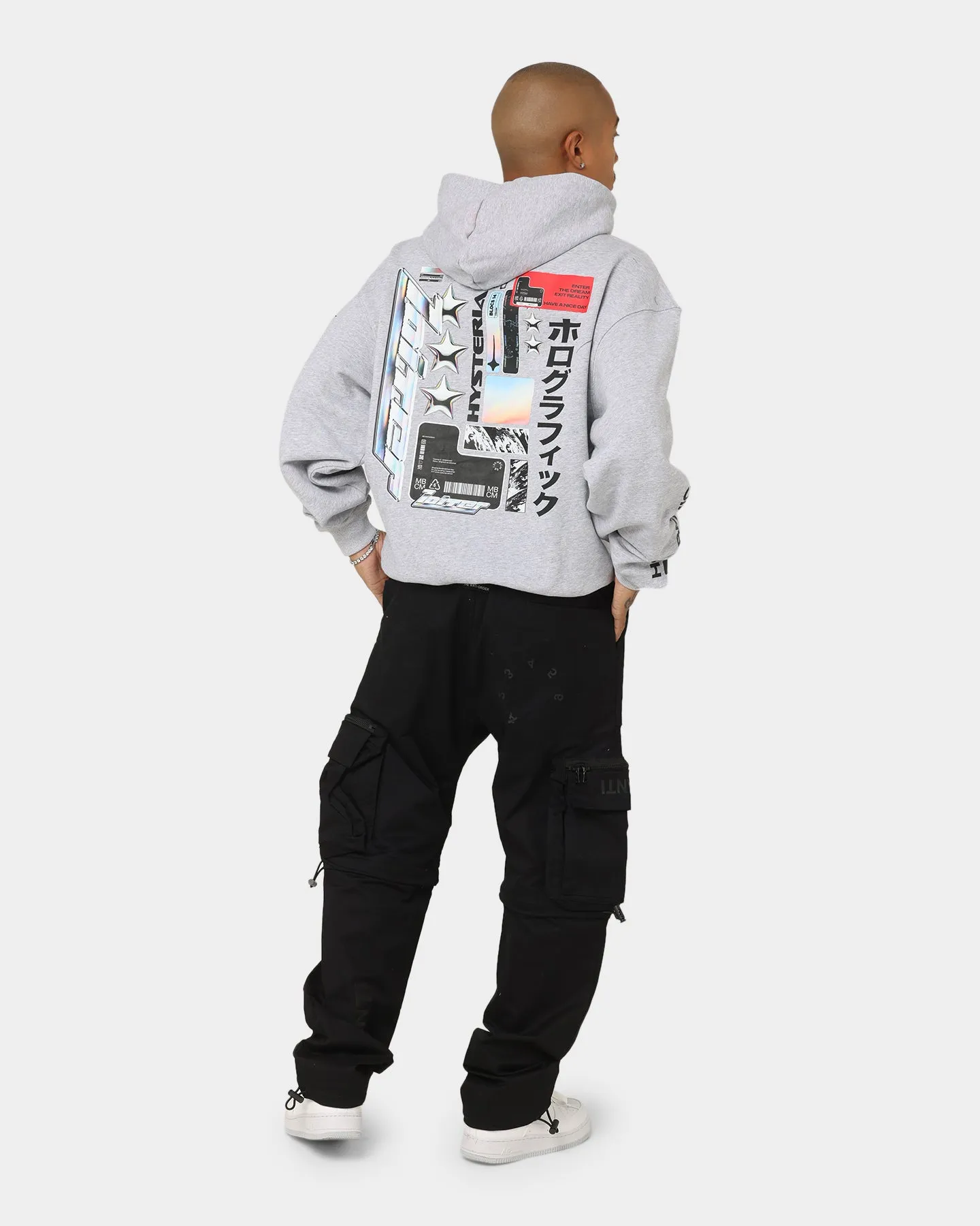 Loiter Constellation Hoodie Grey