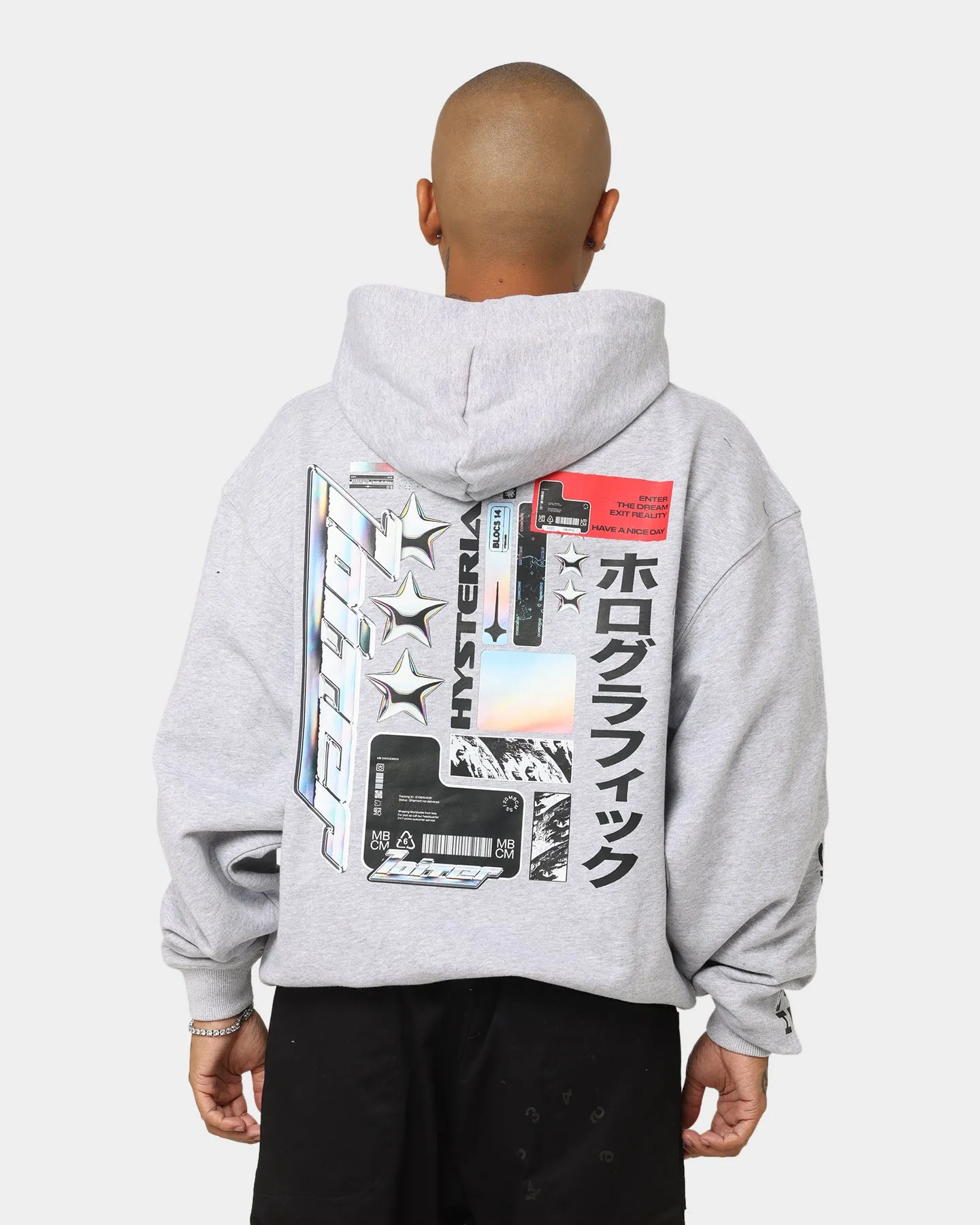Loiter Constellation Hoodie Grey