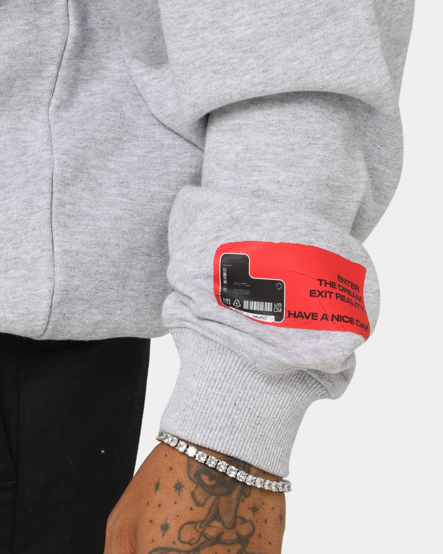 Loiter Constellation Hoodie Grey