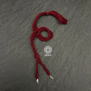 Maroon Adjustable Twisted Back Cord (20-22 inches)