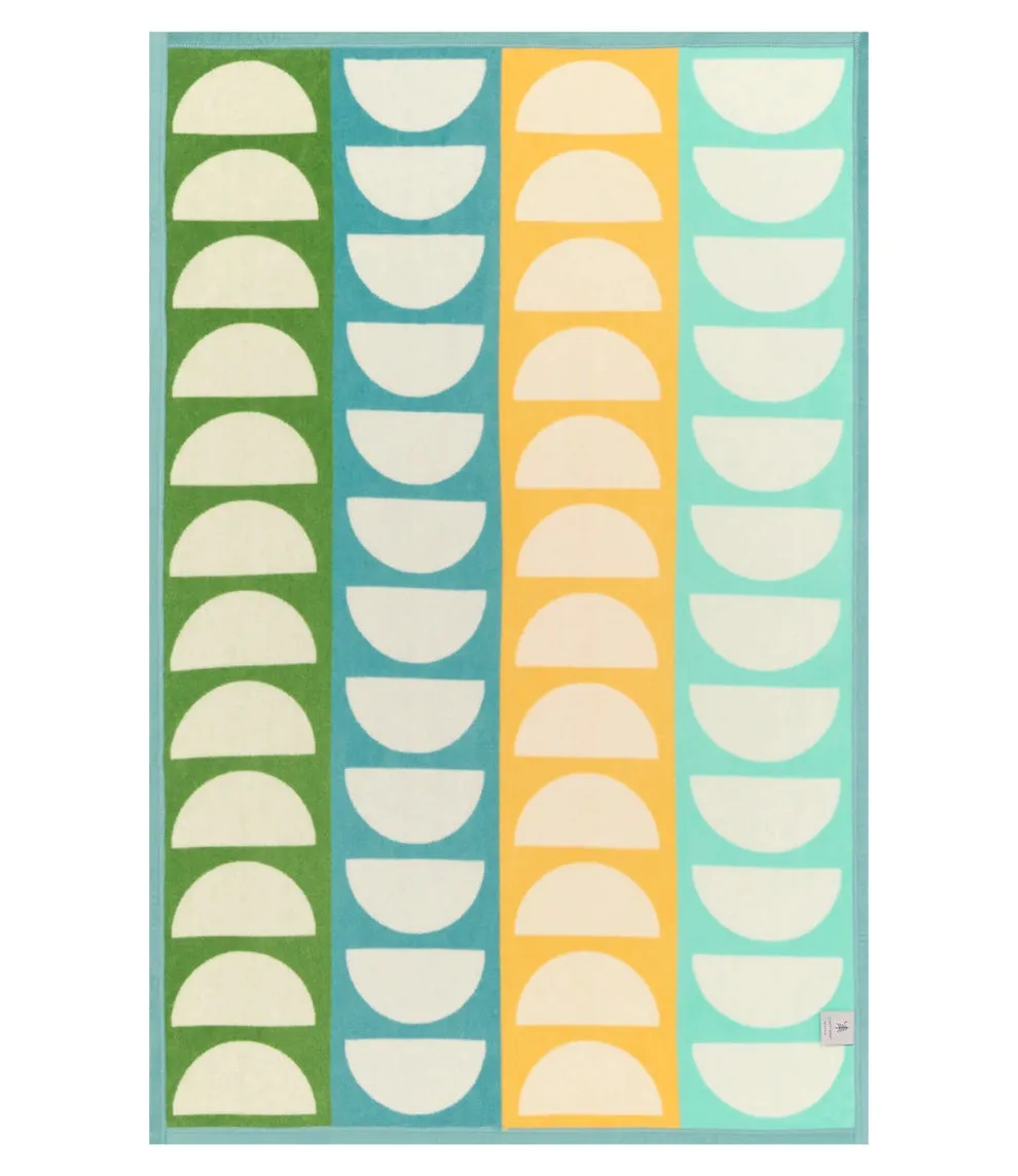 Midi Blanket, Half Moon - Orion Blue