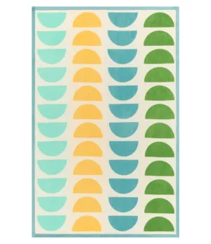 Midi Blanket, Half Moon - Orion Blue