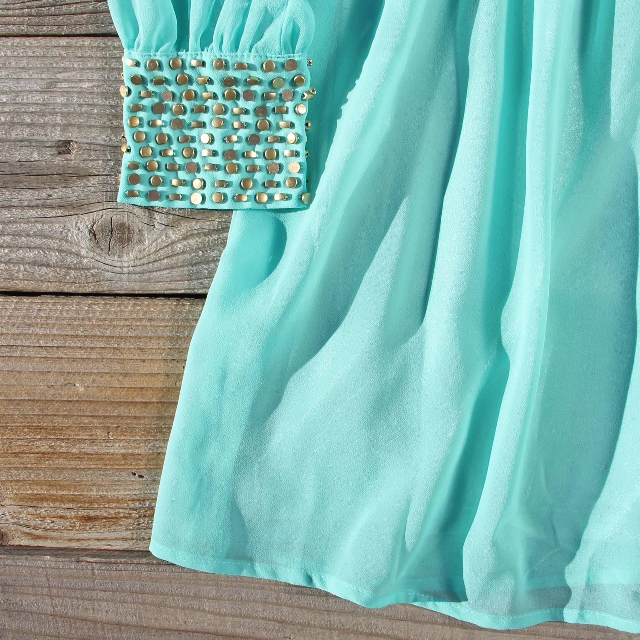 Moonstone Dress in Mint