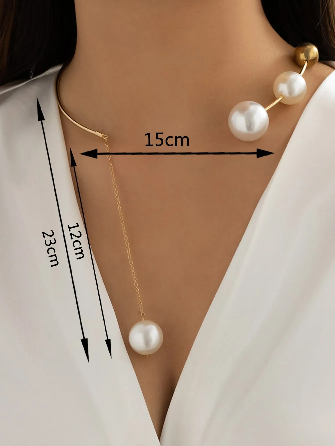 Open Necklace Pearl Decor Choker for Women Jewelry for Women Necklace