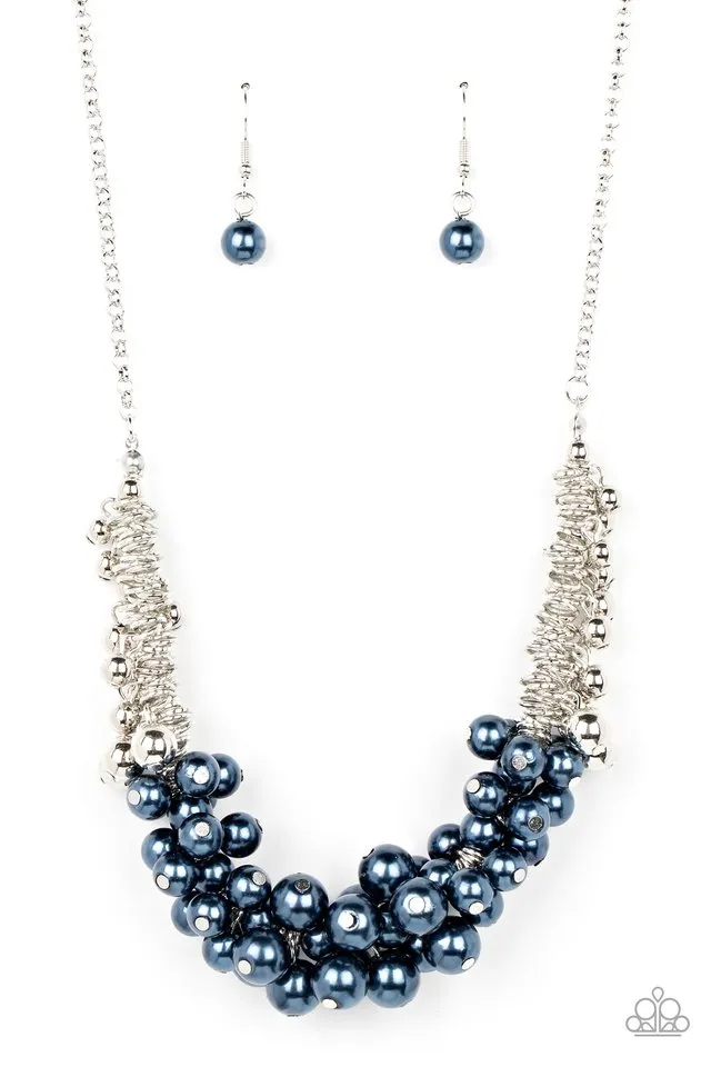 Paparazzi Necklace ~ Bonus Points - Blue