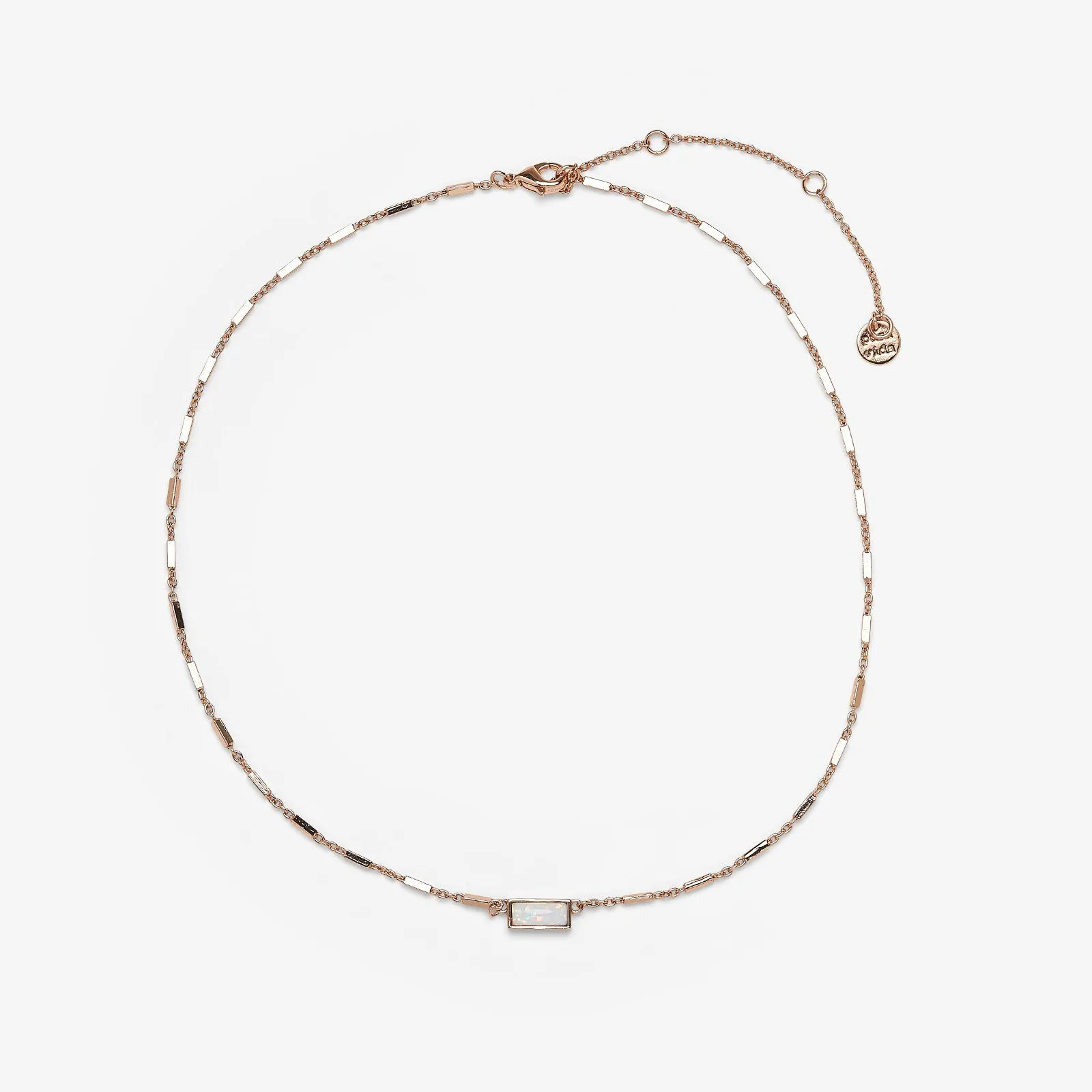 Pura Vida Choker Bitty Opal Choker Rose Gold One Size