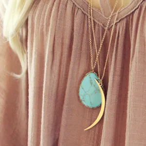 Shadow Moon Necklace