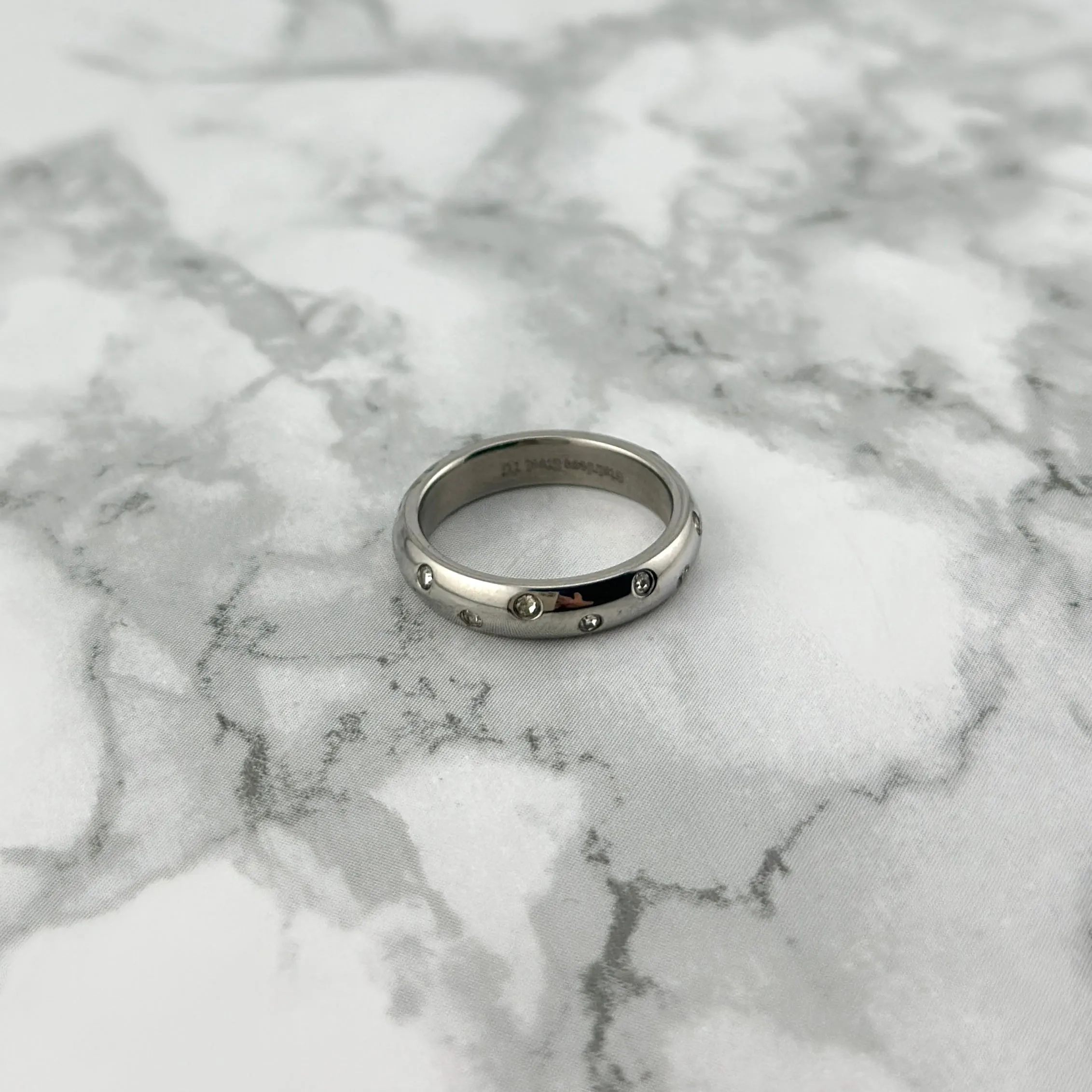 Silver Stone Ring