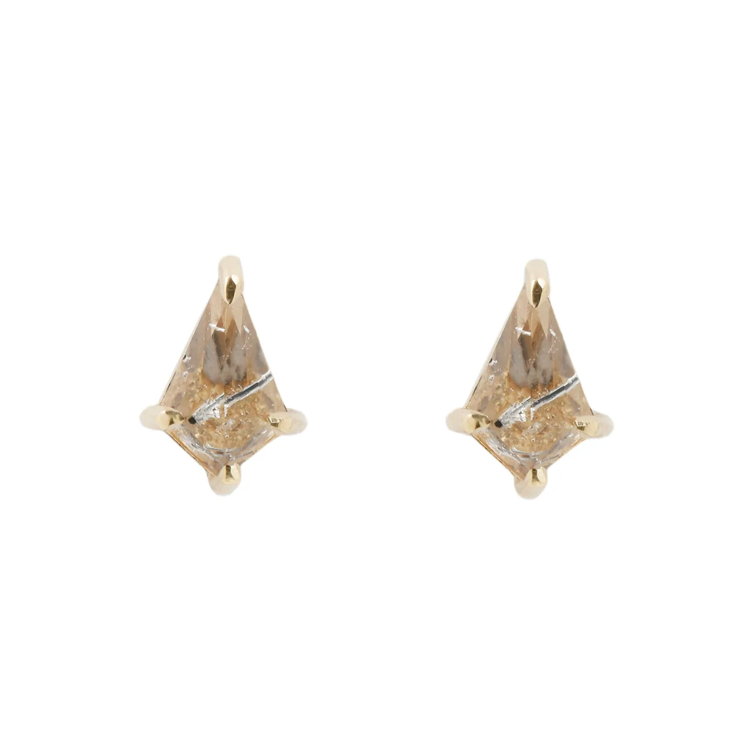 Small Quartz Kite Studs
